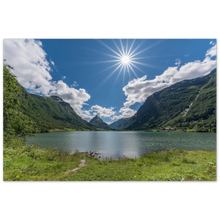 Load image into Gallery viewer, "Eggenipa, Gloppen" - Aluminum Print