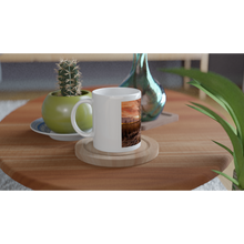 Load image into Gallery viewer, Hvit kopp. Motiv "Tele", fra serien "Frost"