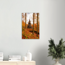 Load image into Gallery viewer, "Fantoft stavkirke" - Aluminum Print