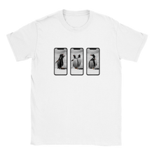 Load image into Gallery viewer, Mobile pingviner - Classic Unisex Crewneck T-shirt
