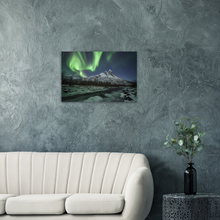 Load image into Gallery viewer, &quot;Nordlys over Otertinden&quot; - Aluminum Print
