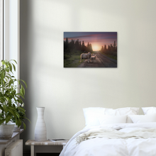 Load image into Gallery viewer, &quot;Sauer I solnedgang&quot; - Aluminum Print
